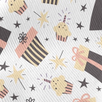Birthday Cake Gift Star Patter Standard Corduroy