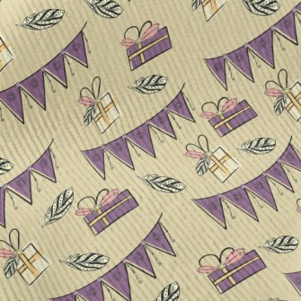 Hand Drawn Textured Birthday G Standard Corduroy