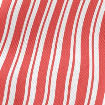 Red Christmas Stripes Standard Corduroy