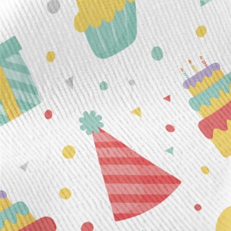 Birthday Party Cake Gift Hat Standard Corduroy