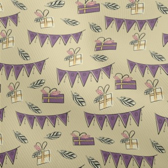 Hand Drawn Textured Birthday G Dobby