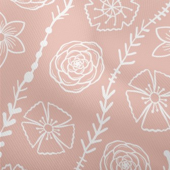 Delicate Line Flowers Dobby