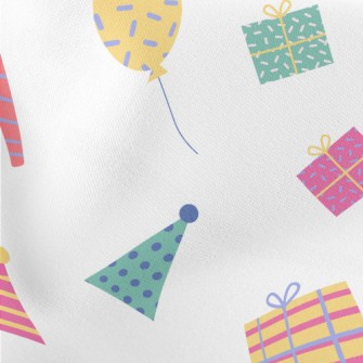 Birthday Gift Cake Balloon Pat Stretch Ponte