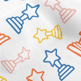 Color Line Star Trophy Micro Fleece
