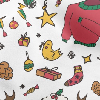 Santa Claus And Costume Decora Micro Fleece