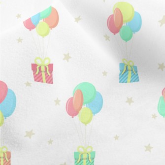 Colorful Bright Balloons And G Micro Fleece