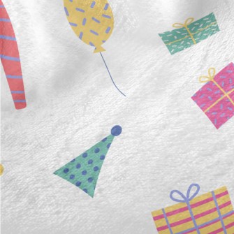 Birthday Gift Cake Balloon Pat Minky