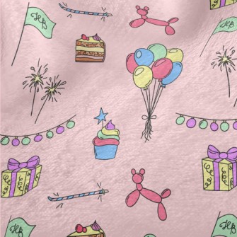 Birthday Balloon Cake Gift Minky