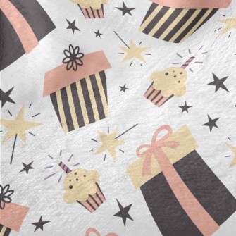 Birthday Cake Gift Star Patter Minky