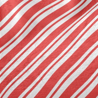 Red Christmas Stripes Minky