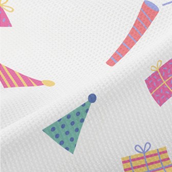 Birthday Gift Cake Balloon Pat Piqué