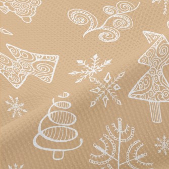 Detailed Christmas Tree And Sn Piqué