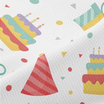 Birthday Party Cake Gift Hat Piqué