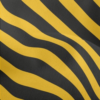 Yellow And Black Warning Strip Lightweight Performance Linen