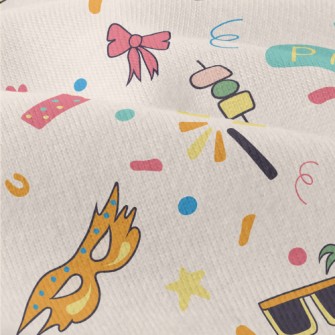 Graffiti Party Mask Food Ballo Modern Jersey