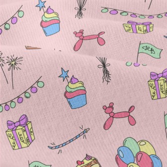 Birthday Balloon Cake Gift Modern Jersey