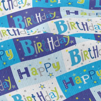 Happy Birthday Cartoon Modern Jersey