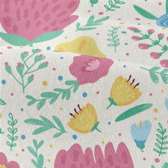 Hand Drawn Doodle Colorful Flo Modern Jersey