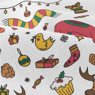 Santa Claus And Costume Decora Modern Jersey