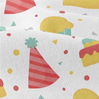Birthday Party Cake Gift Hat Modern Jersey