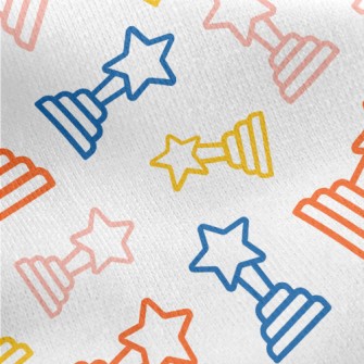 Color Line Star Trophy Jersey Backed Fleece