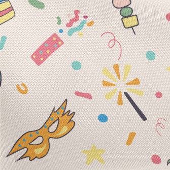 Graffiti Party Mask Food Ballo Pongee