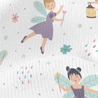 Cute Cartoon Fairy Stretch Jersey