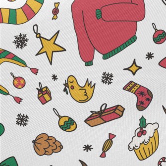 Santa Claus And Costume Decora Midweight Cotton Poplin