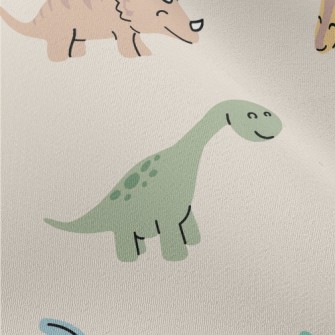 Smiling Dinosaur Chiffon