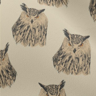 Sharp-eyed Owl Chiffon