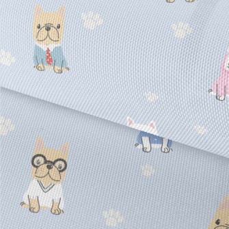 French Bulldog Wearing Clothes Waterproof Oxford