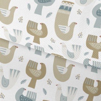 Nordic Playful Pigeon Waterproof Oxford