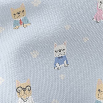 French Bulldog Wearing Clothes Waterproof Canvas