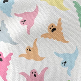Colorful Ghost That Wants To S Waterproof Canvas