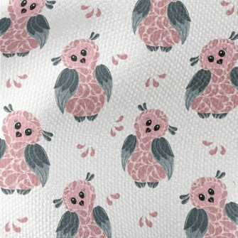 Owl With Water Drop Feathers Waterproof Canvas