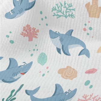 Playful Shark Swimming Terry