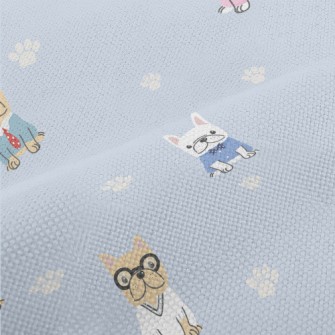 French Bulldog Wearing Clothes Performance Linen