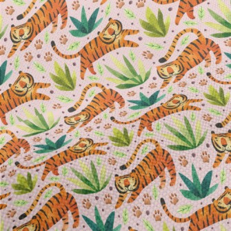 Tiger In The Rainforest Performance Linen