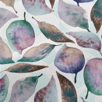 Watercolor Green Background Wi Performance Linen