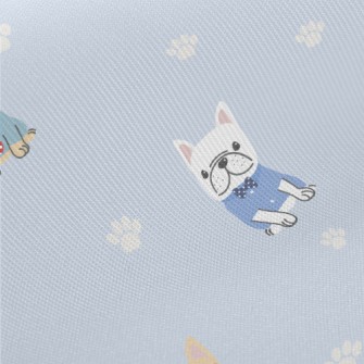 French Bulldog Wearing Clothes Twill