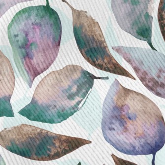 Watercolor Green Background Wi Standard Corduroy