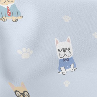 French Bulldog Wearing Clothes Stretch Ponte