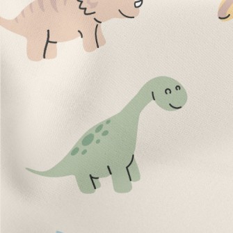 Smiling Dinosaur Stretch Ponte