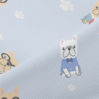 French Bulldog Wearing Clothes Piqué