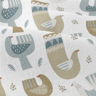 Nordic Playful Pigeon Modern Jersey