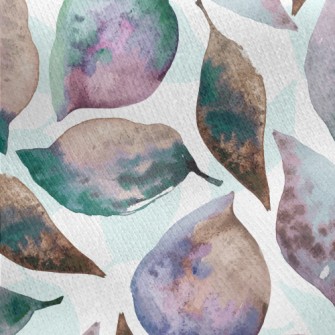 Watercolor Green Background Wi Jersey Backed Fleece