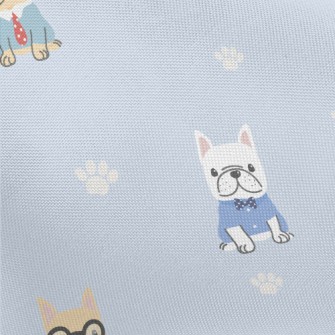 French Bulldog Wearing Clothes Pongee