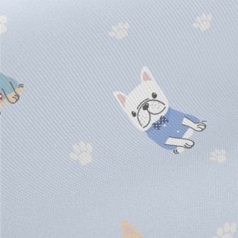 French Bulldog Wearing Clothes Midweight Cotton Poplin