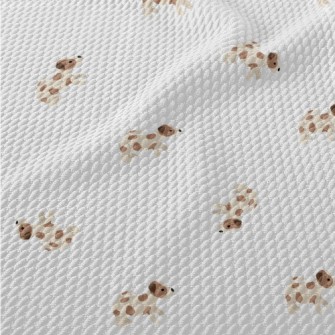 Jack Russell Terrier Baby Vers Birdseye Piqué