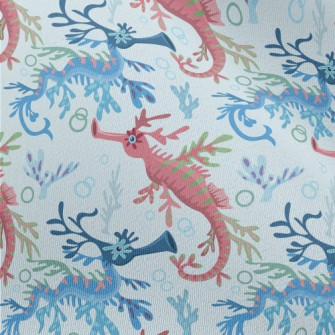 Mysterious Two-colored Sea Dra Chiffon